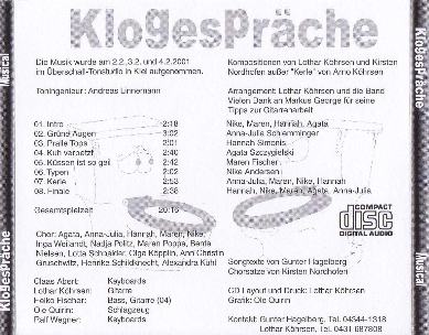 Klogespr&auml;che Back-Cover