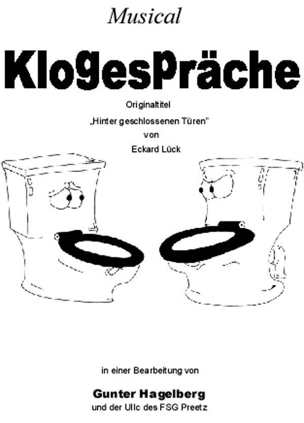 Plakat 'Klogespr&auml;che'